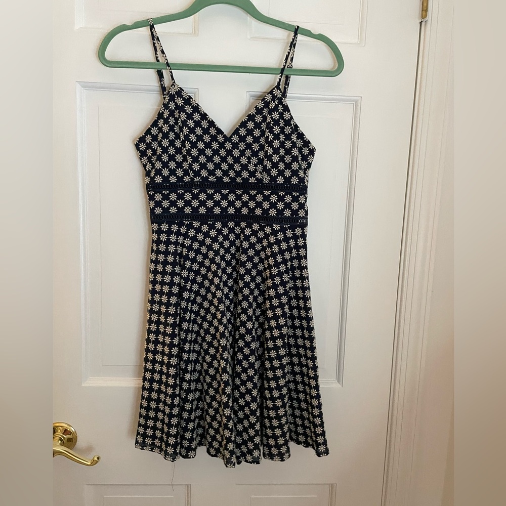 Flowered Sundress ☀️ Blue and White SUPER CUTE!!